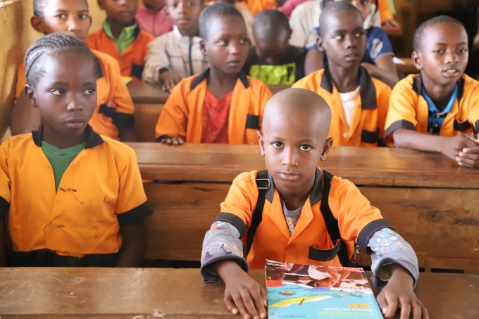 Students in their classroom at public primary school Mandjou-1A, East region, Cameroon. Credit: O. Hebga/ World Bank